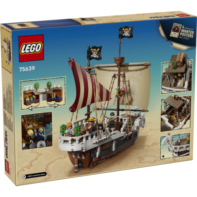 Lego one piece netflix barco pirata going merry