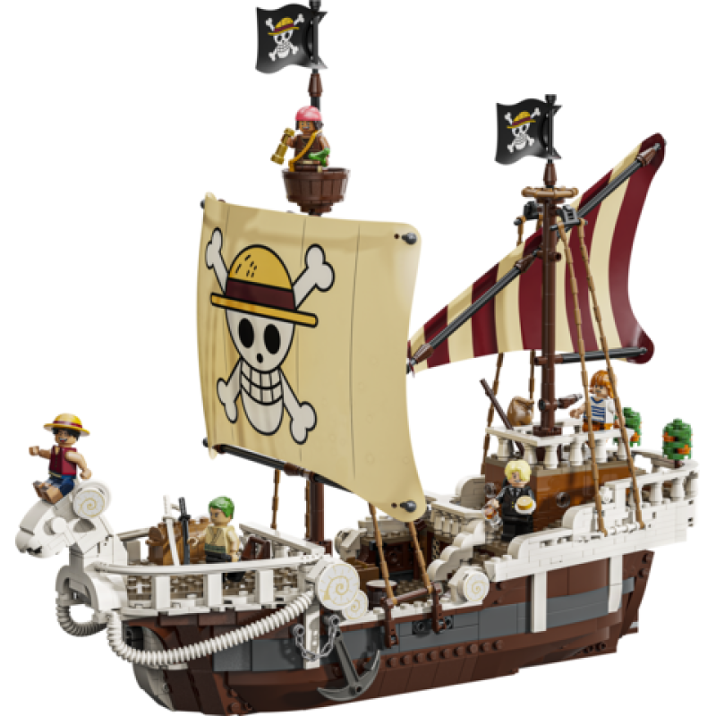 Lego one piece netflix barco pirata going merry