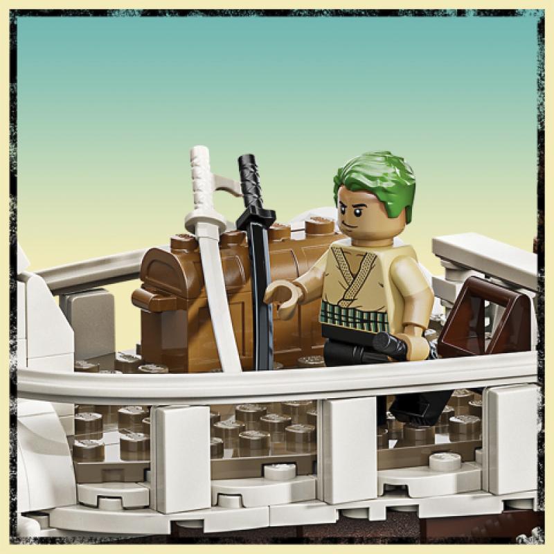 Lego one piece netflix barco pirata going merry