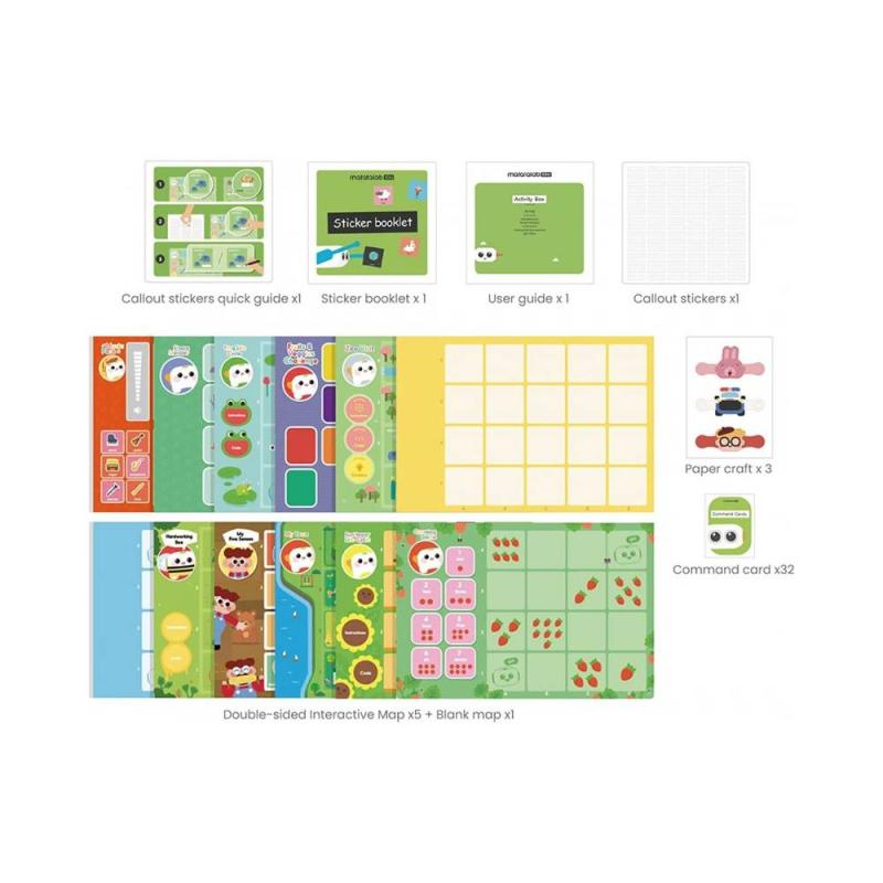 Caja de actividades robot educativo tale - bot pro