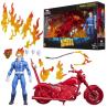 Figura hasbro marvel legends series ghostrider and bike classic pk