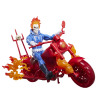 Figura hasbro marvel legends series ghostrider and bike classic pk