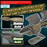 Maqueta bandai hobby plannosaurus jurassic world mosasaurus 3l