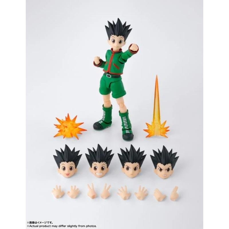 Figura tamashii nations hunter x hunter sh figuarts gon