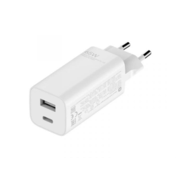 Cargador usb xiaomi 65 w gan 1x usb a 1x tipo - c 1m