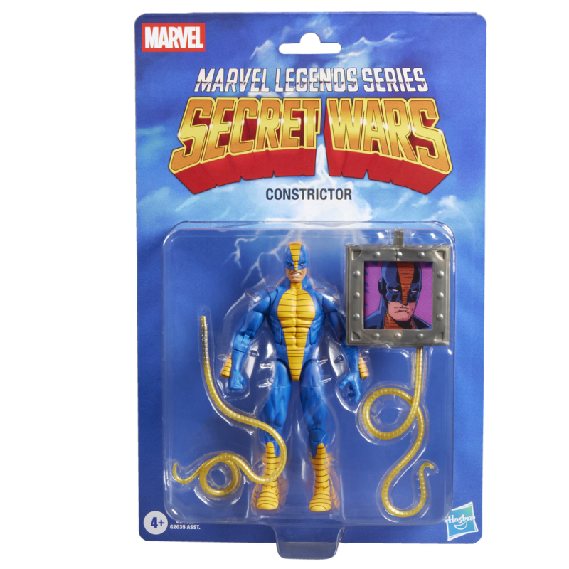 Figura hasbro marvel legends series secret wars constrictor