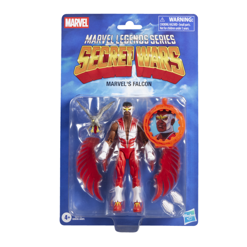 Figura hasbro marvel legends series secret wars marvels falcon