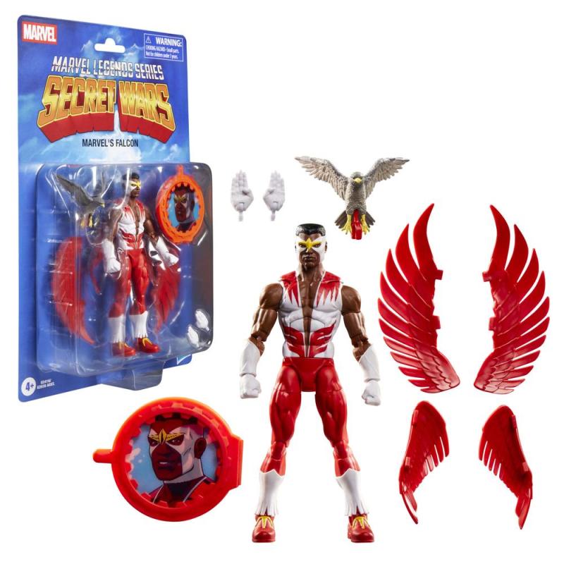 Figura hasbro marvel legends series secret wars marvels falcon