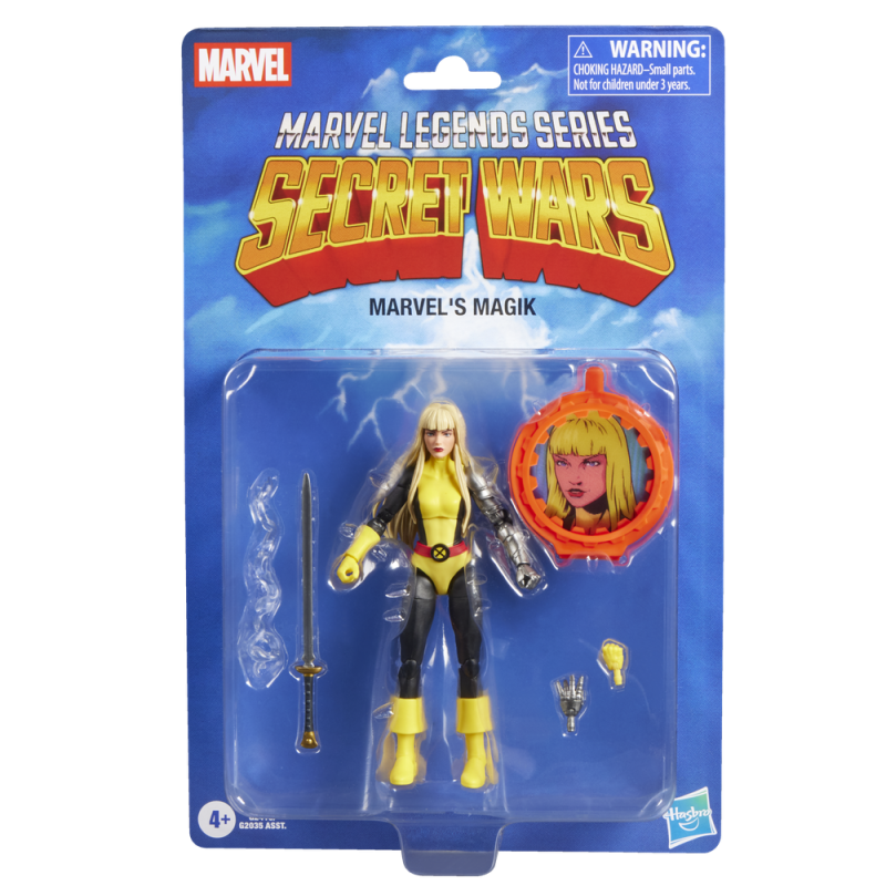 Figura hasbro marvel legends series secret wars marvel's magik