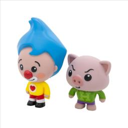 Pack de 2 figuras de plimplim gimnasta - & hoogie