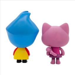 Pack de 2 figuras de plim plim & mei li