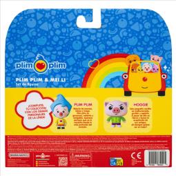 Pack de 2 figuras de plim plim & mei li