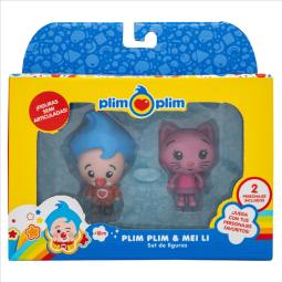 Pack de 2 figuras de plim plim & mei li