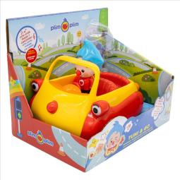 Vehiculo interactivo tuni & plim plim push and go
