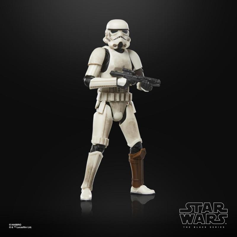Figura hasbro star wars the black series the mandalorian & grogu imperial remnant stormtrooper
