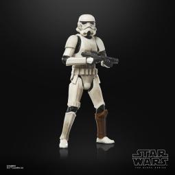 Figura hasbro star wars the black series the mandalorian & grogu imperial remnant stormtrooper