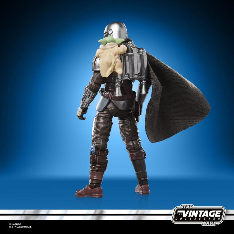 Figura hasbro star wars the mandalorian and grogu deluxe