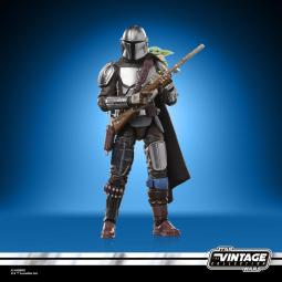 Figura hasbro star wars the mandalorian and grogu deluxe