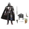 Figura hasbro star wars the mandalorian and grogu deluxe
