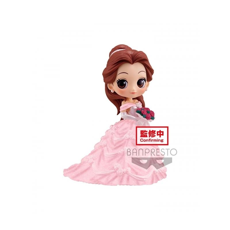 Figura banpresto q posket disney la bella y la bestia glitter bella dreamy style vol.1 - Imagen 1