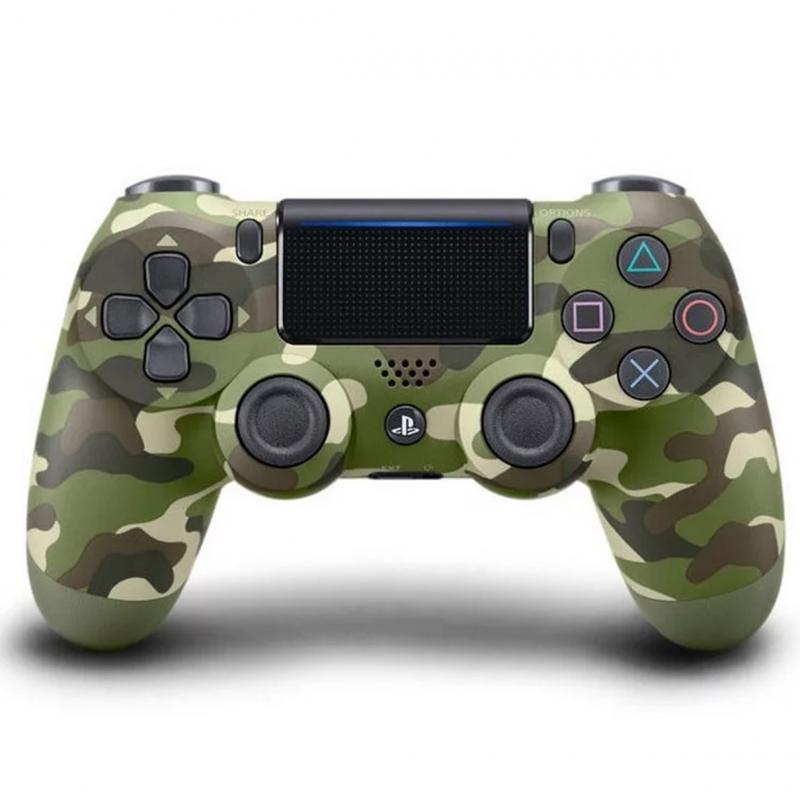 Accesorio sony ps4 -   mando dualshock verde camuflaje - Imagen 1