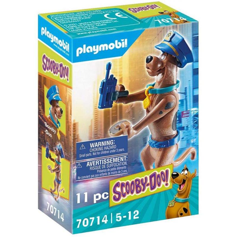 Playmobil scooby - doo! figura coleccionable policia - Imagen 1