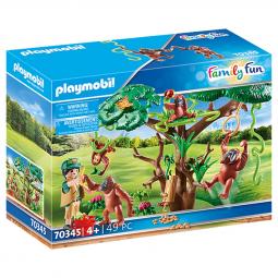 Playmobil orangutanes con arbol - Imagen 1