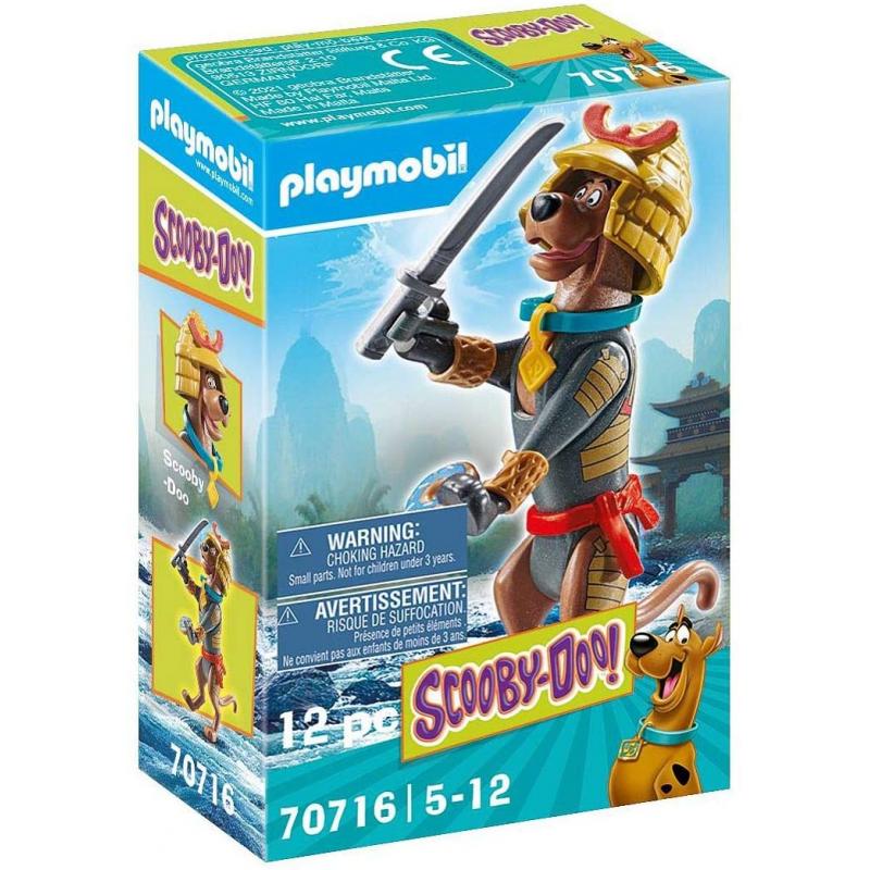 Playmobil scooby - doo! figura coleccionable samurai - Imagen 1