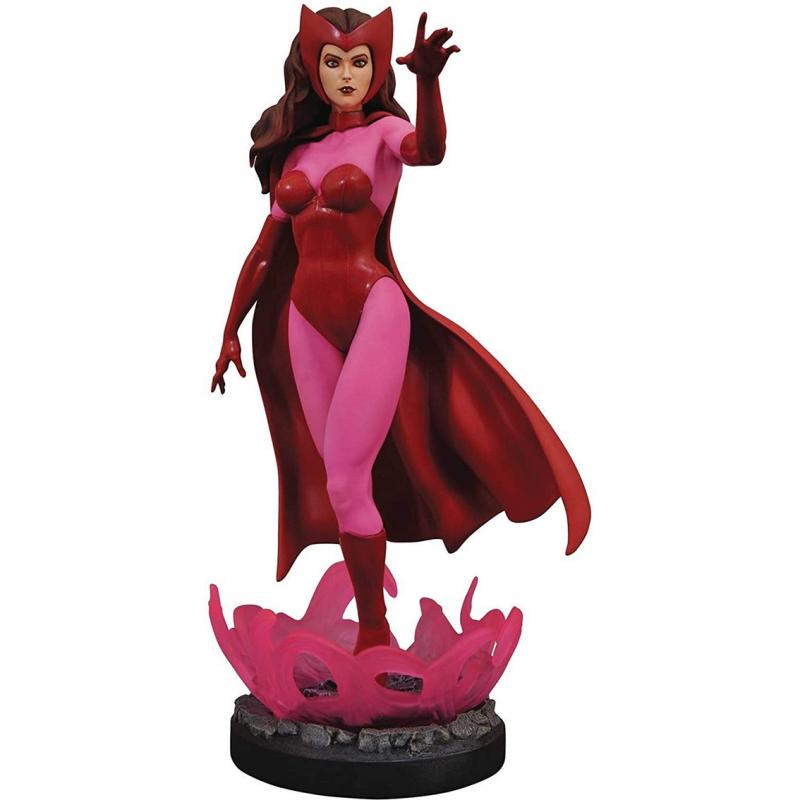 Figura diamond collection marvel comics bruja escarlata scarlet witch premier collection - Imagen 1