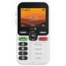 Telefono movil doro leva x10 - 2.4 pulgadas - 4g - blanco - negro