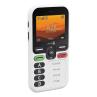 Telefono movil doro leva x10 - 2.4 pulgadas - 4g - blanco - negro