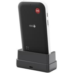 Telefono movil doro leva x10 - 2.4 pulgadas - 4g - blanco - negro