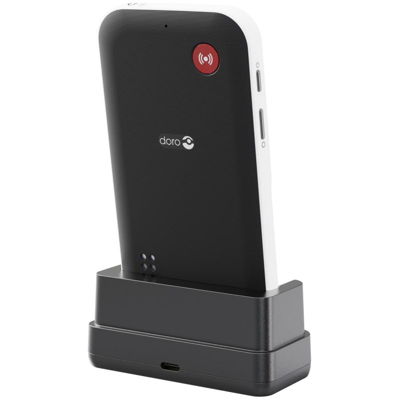Telefono movil doro leva x10 - 2.4 pulgadas - 4g - blanco - negro