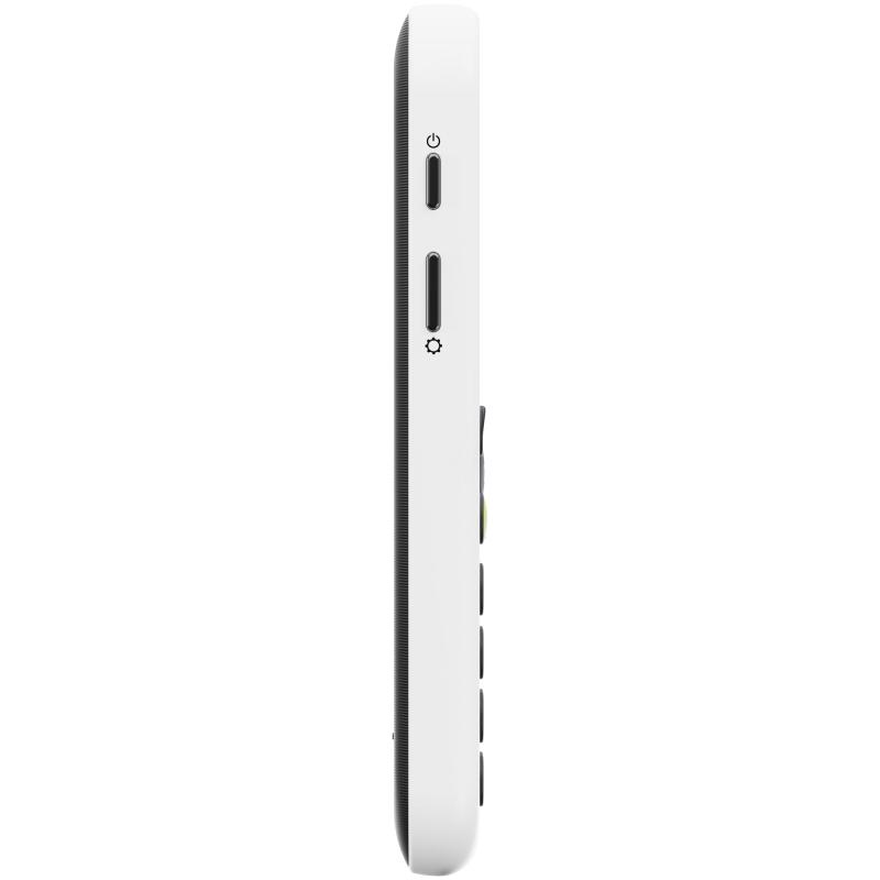 Telefono movil doro leva x10 - 2.4 pulgadas - 4g - blanco - negro