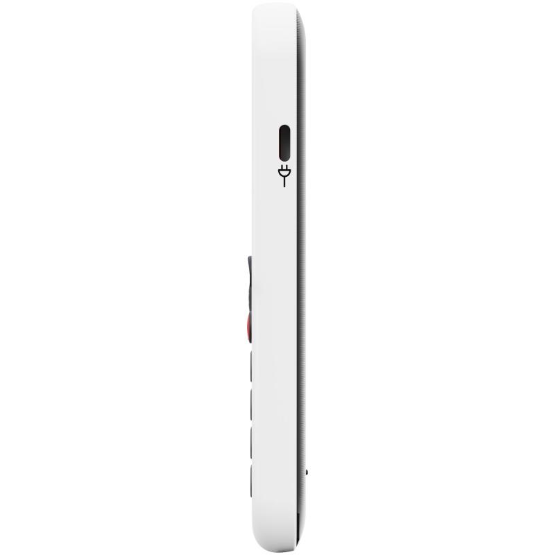 Telefono movil doro leva x10 - 2.4 pulgadas - 4g - blanco - negro