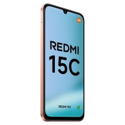 Movil xiaomi redmi 15c 4 - 256gb naranja