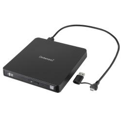 Regrabadora externa cd - dvd intenso usb 3.2 eod 400d