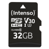 Tarjeta memoria micro sd intenso 32gb profesional v30 + adaptador sd