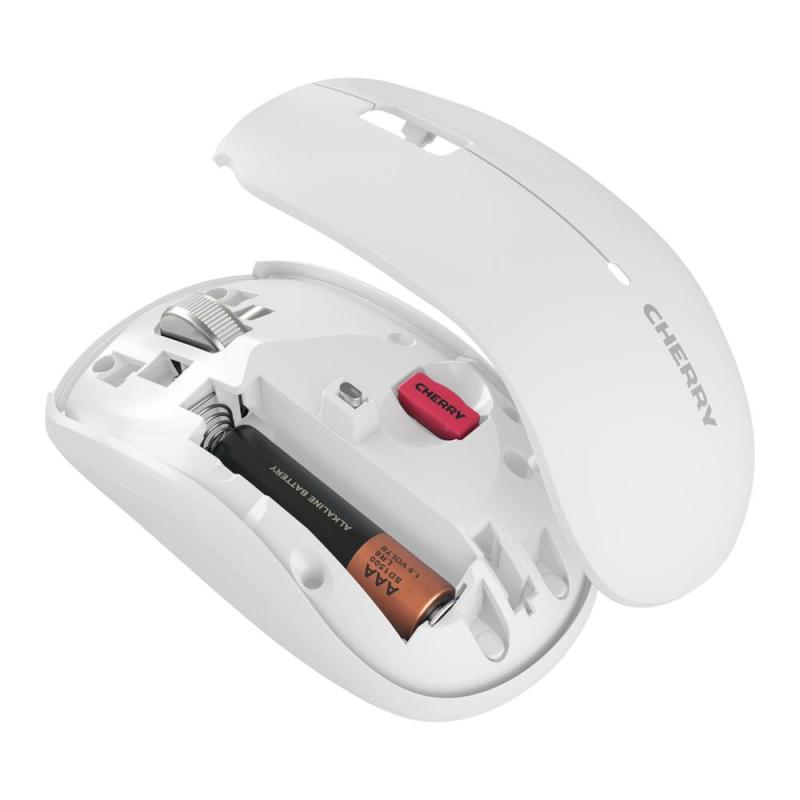 Raton inalambrico cherry mw 2200 blanco