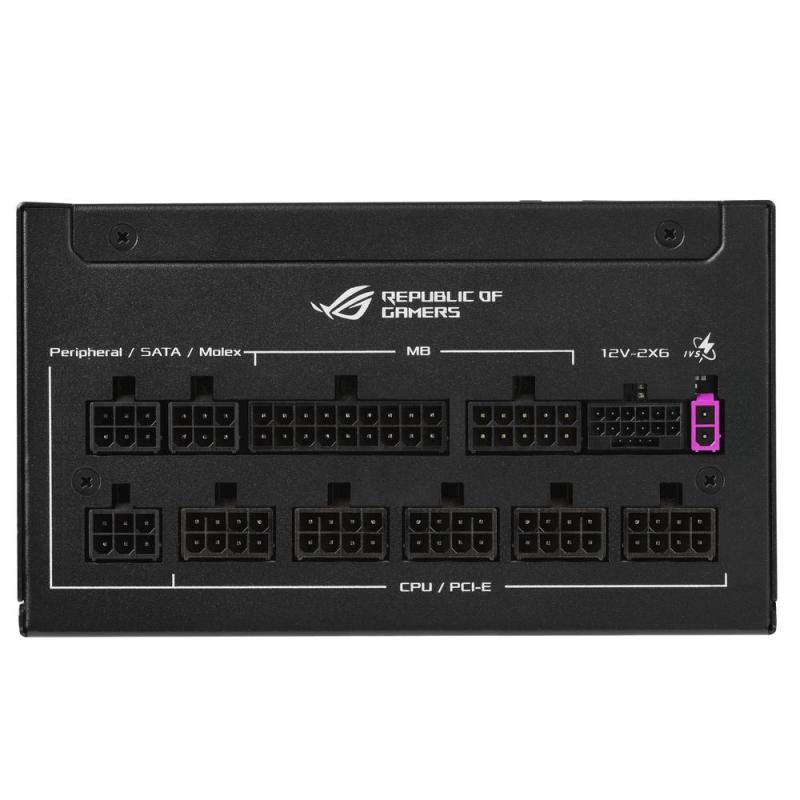 Fuente alimentacion asus rog strip 850p gaming atx 850w negra