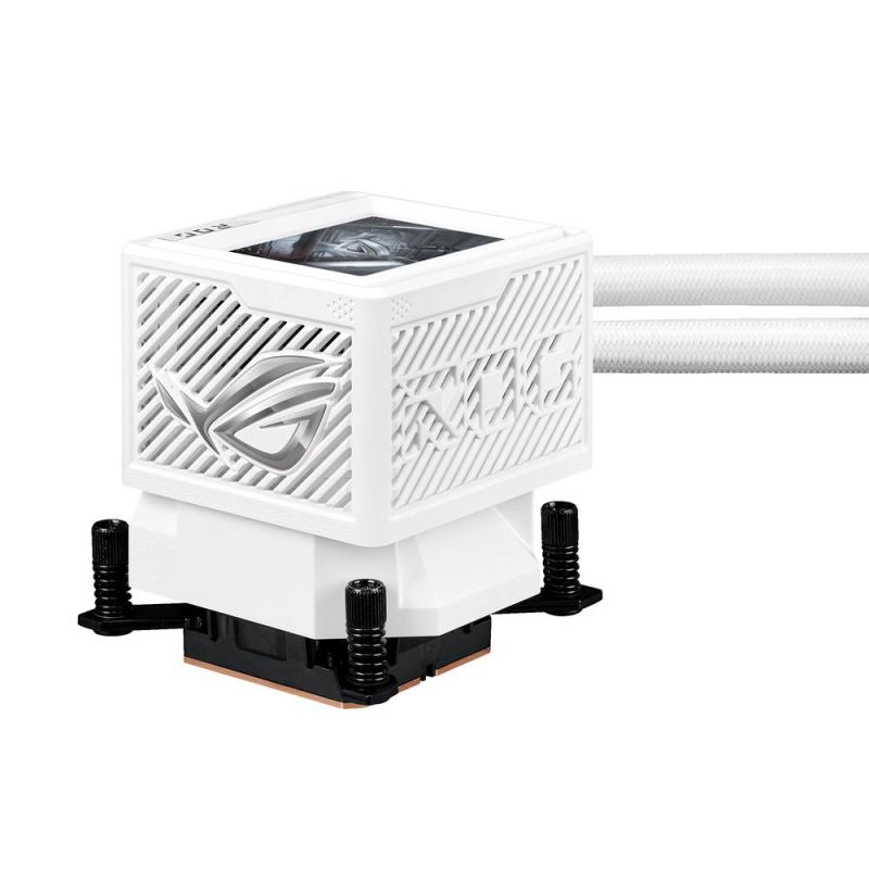 Kit refrigeracion liquida asus rog ryujin iii 360 argb extrema 3x 120mm blanca