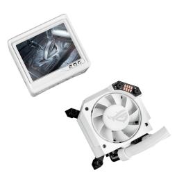 Kit refrigeracion liquida asus rog ryujin iii 360 argb extrema 3x 120mm blanca