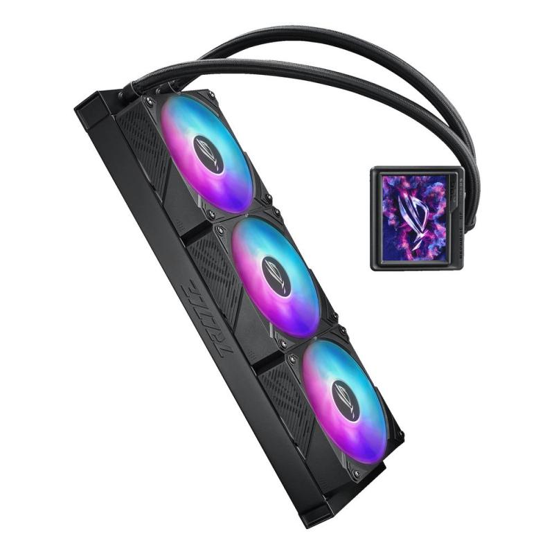 Kit refrigeracion liquida asus rog ryujin iii 360 argb extrema 3x 120mm negra