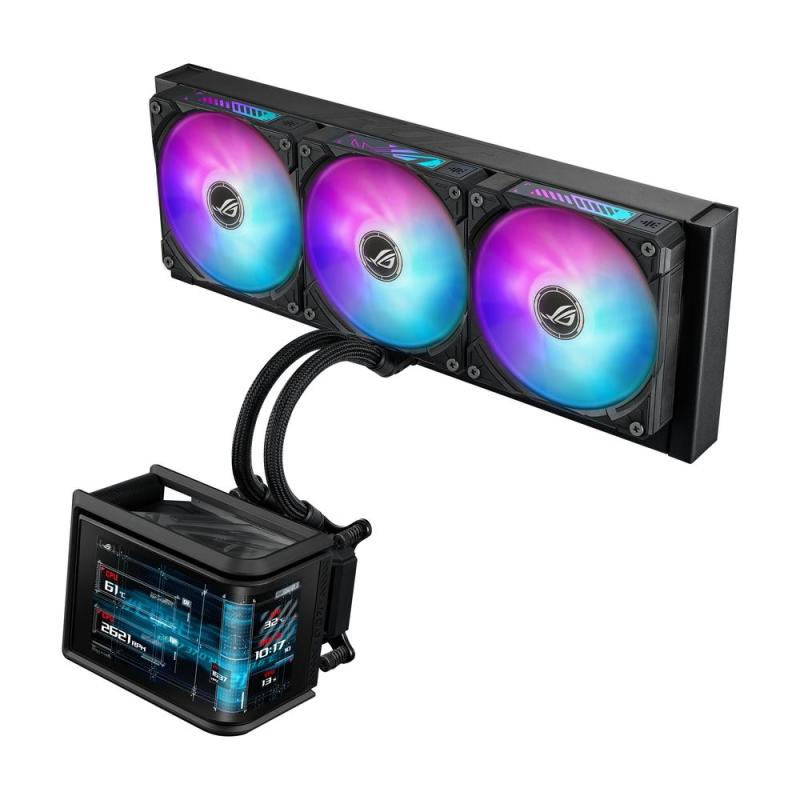 Kit refrigeracion liquida asus rog ryuo iv slc 360 argb 3x 120mm negro