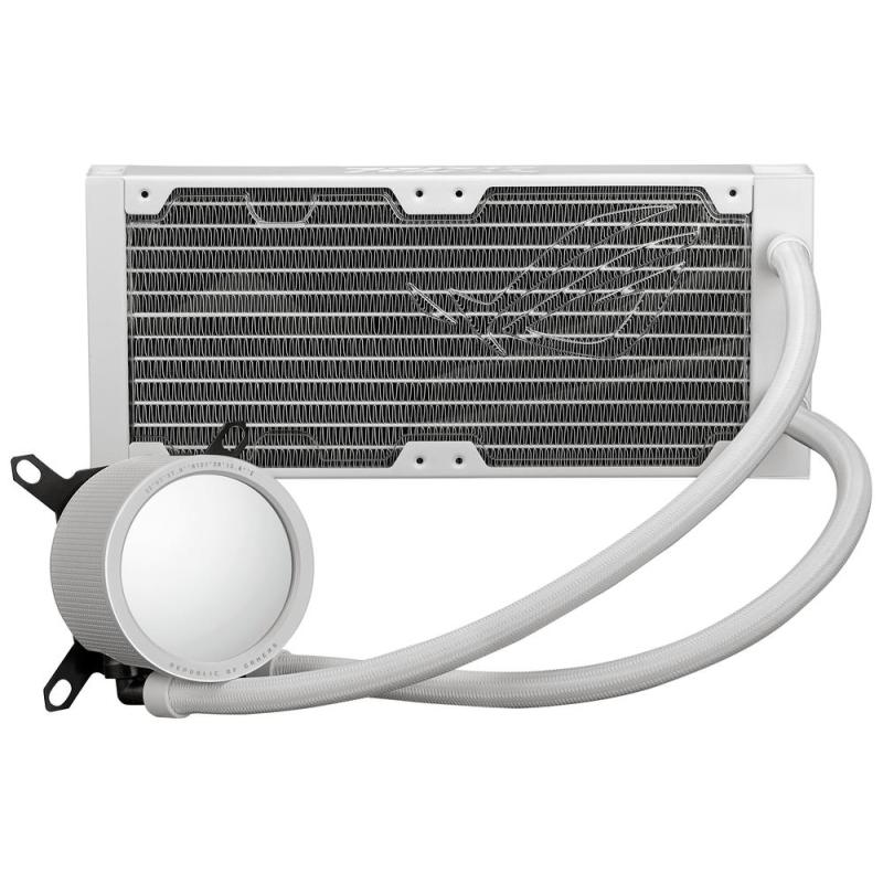 Kit refrigeracion liquida asus rog ryuo iii 240 argb 2x 120mm blanco
