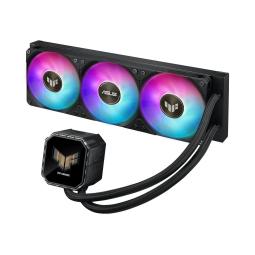Kit refrigeracion liquida asus tuf gaming lc iii 360 argb lcd 3x 120mm negro