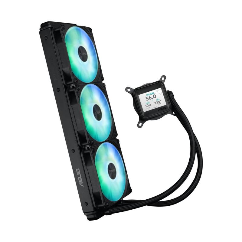 Kit refrigeracion liquida asus prime lc 360 argb 3x 120mm negro