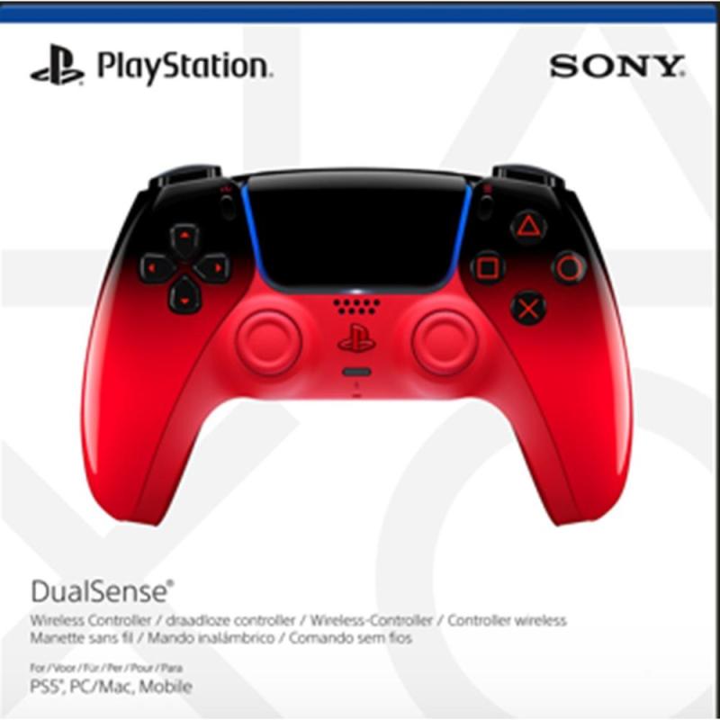 Accesorio sony ps5 - mando dualsense techno red
