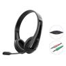 Auriculares conceptronic polona06b3t jack 3.5mm 1.8m negro