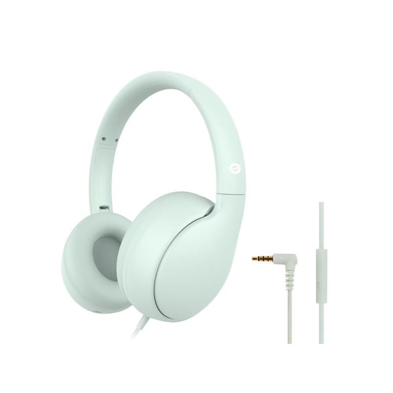 Auricular infantil conceptronic parris04gt jack 3.5mm verde